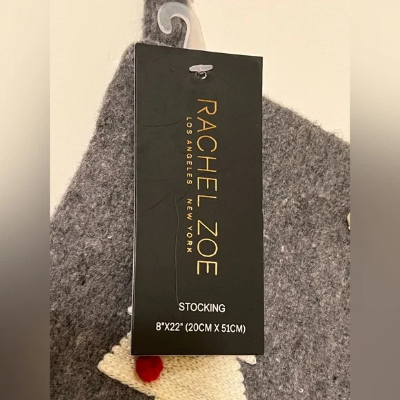 NWT RACHEL ZOE FELT CHRISTMAS STOCKING. - Picture 2 of 6